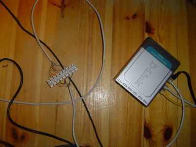 Ethernet crossowany kostką